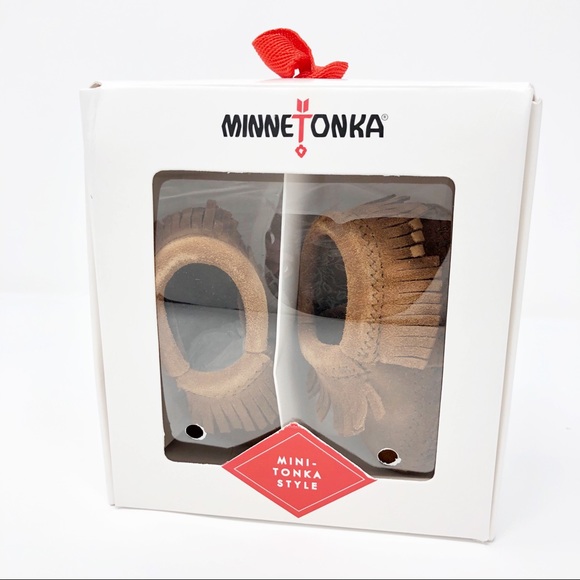 Minnetonka Brown Leather Moccasins - Picture 6 of 6